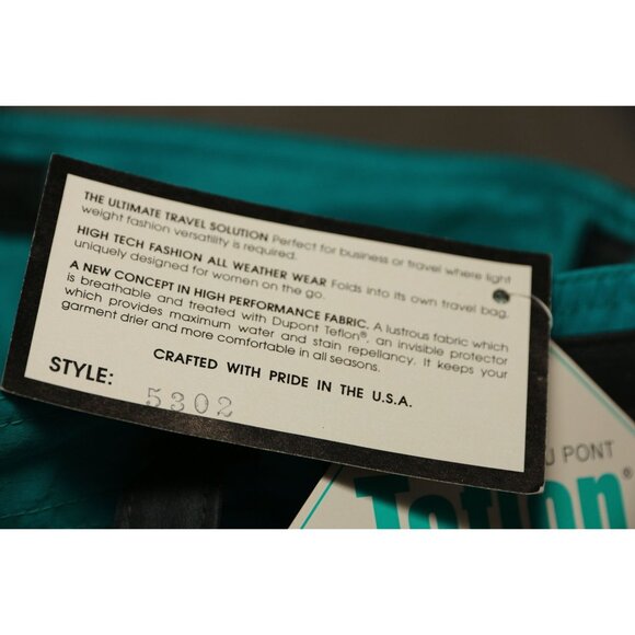 Vintage MYCRA PAC Designer Wear Purse Handbag Dupont Teflon Fabric Style 5302 - Picture 3 of 10